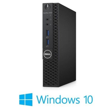 Mini PC Dell OptiPlex 3050, Quad Core i5-6500, 8GB DDR4, 240GB SSD, Win 10 Home